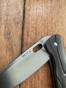 Buck Knife: 2009 Buck 346 Vantage Large Single Blade Pocket Knife