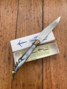 Laguiole French Made Circa 1980's 2 Piece Folding Knife Model #1004