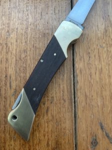 Shelham EAGLE Australian Marked Lock Back Folding Knife with Wooden Handle