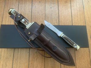Puma Knife: 2024 Puma Waidbesteck Set (Waidblatt and Nicker) twin knife set