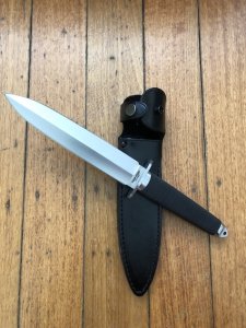 COLD STEEL Japanese made TAI-PAN VG-I SAN MAI Spear Point Dagger in Leather Sheath