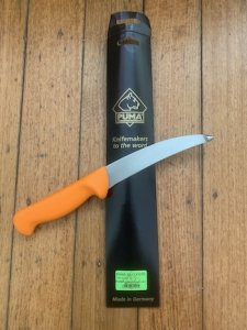 Puma Knife: PUMA Mesentery knife 14.5 cm Blade German Made with Orange Handle