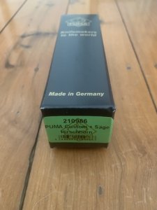 Puma Knife: Puma Custom Stag Antler Handled Lock Back Folding Knife & Saw Blade
