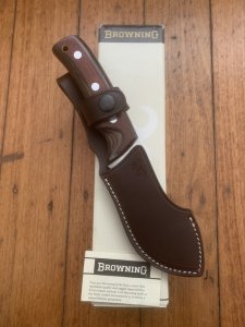Browning Knife Rare Limited Edition Buck Mark Gut Hook Knife 729/1000