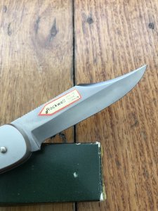 Puma Knife: 1993 PUMA 230465 Back Packer Folding Lock Knife with original box