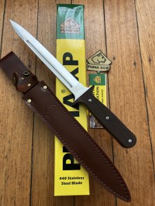 Puma 15" XP15 Pig Sticker knife with Leather sheath