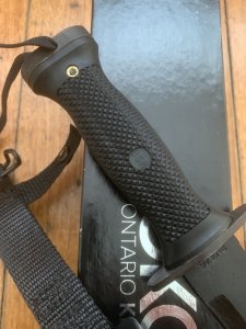 Ontario 2023 Model US NAVY MOD MK3 Dive Knife Straight Edge Knife with Plastic Sheath