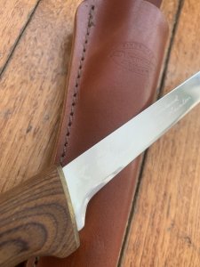 J.Marttiini Finland Wooden Handled Filleting Knife