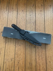 SOG Vintage Original S14K Pentagon Tactical Dagger with Kydex Tactical sheath & Box