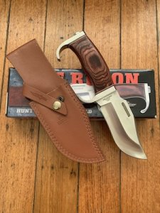 United Cutlery Gil Hibben HTF Recon Bowie with Brown Leather Sheath