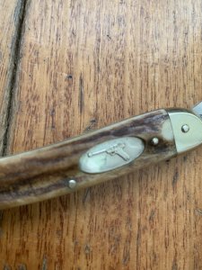 Puma A G RUSSELL 1974 Luger Pistol Commemorative Club Knife No:02143