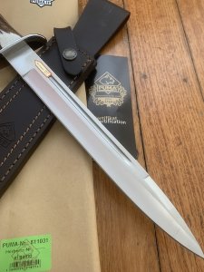 Puma Knife: Puma IP El Game Boar & Deer Hunter with Stag Antler Handle