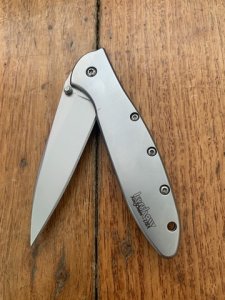 Kershaw Knife: Kershaw Ken Onion Leek Model 1660 Folding Lock Knife