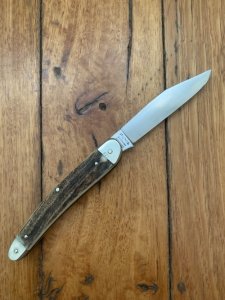 Puma A G RUSSELL 1974 Rare 9mm Luger Bullet Commemorative Club Knife No:106