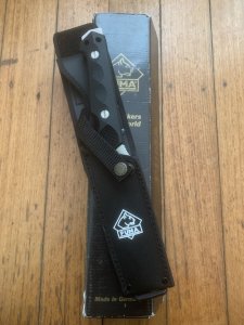 Puma Knife: Puma Rare 132001 2002 Huntac Tactical Survival Knife with Gut Hook