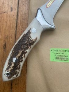 Puma IP el hatcha Hunting Hatchet with Stag Handle