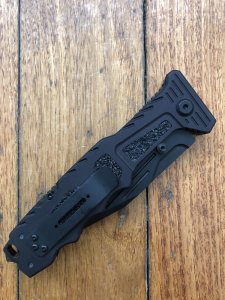 Dark Operations StratoFighter Drop Point Rescue/Tactical Folding Lock Knife