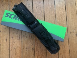 Schrade Knife: Schrade SCHF9 Drop Point Knife With Black Tactical Sheath