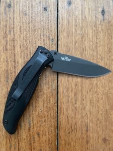 Kershaw Knife: Kershaw Ken Onion Model 1550 BlackOut Folding Lock Knife