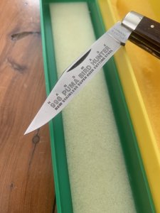 Puma Knife: Puma 1978 Original 998 Bird Hunter Knife with Original Puma Box #12871