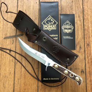 Puma Knife: Puma Current Model Skinner with Stag Handle