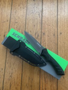 Schrade Knife: Schrade SCHF31 Tactical Drop Point Knife With Kydex Sheath