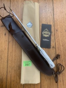 Puma Knife: Puma IP LongHorn Boar & Deer Hunter with Stag Antler Handle