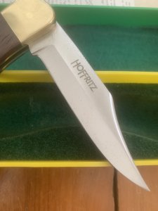 Puma Rare Model 965 Hoffritz Deer Hunter 1987 Folding Lock Knife In Original Box Serial # 43782