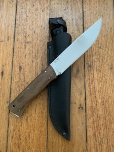 Kizlyar Knife: Kizlyar Original Sterkh-2 Plain Edge Blade
