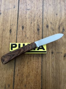 Puma Knife: Puma 644 Original Folding Pocket Knife with Jacaranda Handle Circa 70-80's