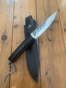 Kizlyar Knife: Kizlyar Beautiful crafted Russian Patterned Hand Made Knife