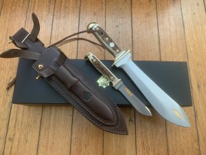 Puma Knife: 2024 Puma Waidbesteck Set (Waidblatt and Nicker) twin knife set