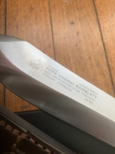 Puma Knife: 2024 Puma Waidbesteck Set (Waidblatt and Nicker) twin knife set