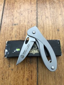 Puma Knife: Puma Steel Frame Linerlock Money Clip Folding Knife
