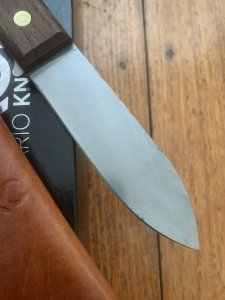 Ontario 2022 Model Old Hickory Fish & Small Game Knife with Leather Sheath