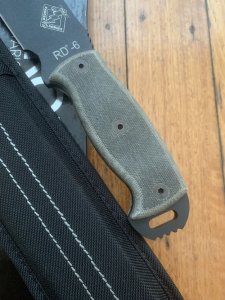 Ontario 2021 Ranger Series RD-6 Plain Edge Knife & Tactical Sheath