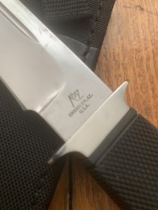 Katz Knives: XT70 Fixed blade Knife with Cordura Sheath