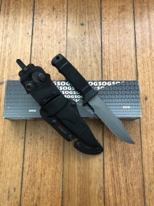 SOG Vintage Original SEKI JAPAN M37 SEAL PUP Knife with Kydex Tactical sheath