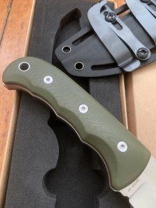 Puma Knife: Puma Hunt To Survive PUMA TEC D2 Knife with Kydex Sheath