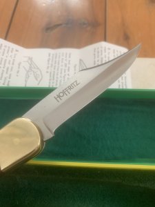 Puma Rare Model 965 Hoffritz Deer Hunter 1987 Folding Lock Knife In Original Box Serial # 43782