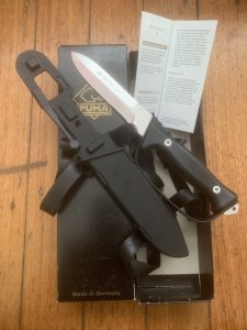 Puma Knife: Puma Original 2008 Sea Hunter 13 6363 in Original Sheath and Box