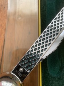 Puma Knife: Puma Vintage 1989 Fishermans Knife in Original Box with Sharpening Paperwork