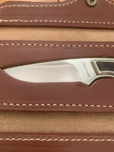 Browning Knife Limited Edition Model 376 knife in Leather Display Case