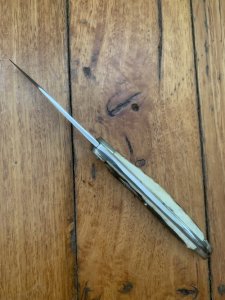 Puma A G RUSSELL 1974 Rare 9mm Luger Bullet Commemorative Club Knife No:106