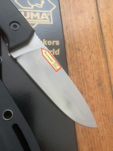 Puma Knife: Puma 'OLO' Micarta Handle and Kydex Sheath