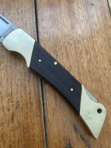 Shelham EAGLE Australian Marked Lock Back Folding Knife with Wooden Handle