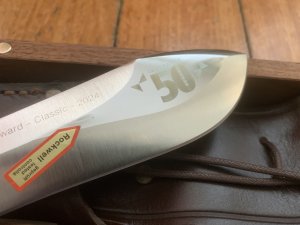 Puma Knife: Puma Special Edition IWA German Model 116375 White Hunter with Stag Handle #45/50