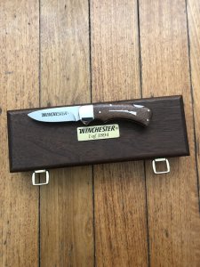 Puma Knife: Puma Original Winchester 1894 Rifle 4 Star Folding Lock Blade Knife with Wooden Presentation Box 1 of 1894
