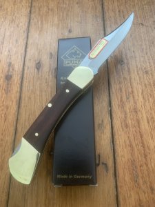 Puma Knife: Puma 2018 CUB Folding Lock Knife with Plumwood Handle