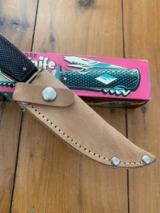 1960'S German Solingen All Purpose Fishing Knife in Sheath